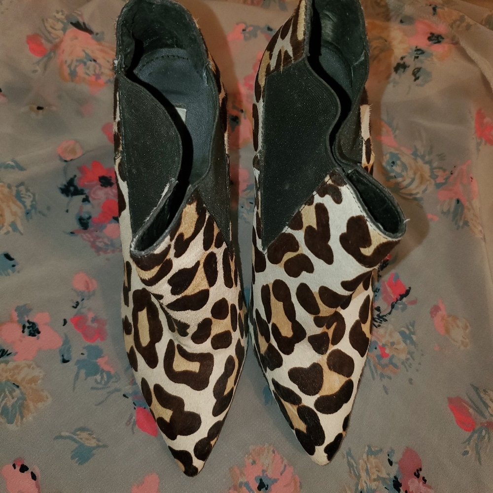 Steve Madden Leopard Booties